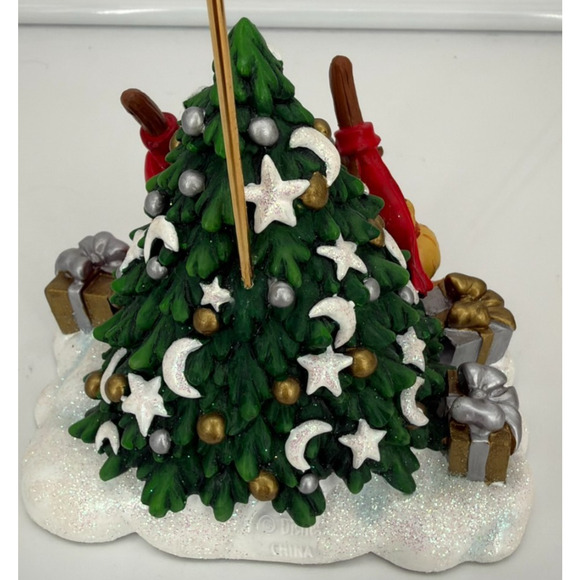 Fantasia Magic Brooms & Christmas Tree Ornament Weighted Display Stand - Picture 4 of 7